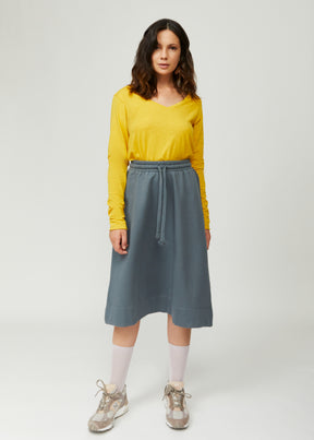 Esterella V Neck T-Shirt L/S Single Jersey TEST