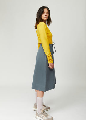Esterella V Neck T-Shirt L/S Single Jersey TEST
