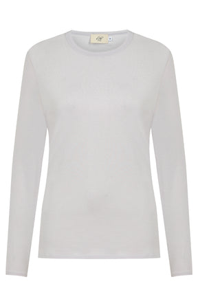 Mira Women Round Neck T-Shirt Long Sleeve Single Jersey Orchid Tint