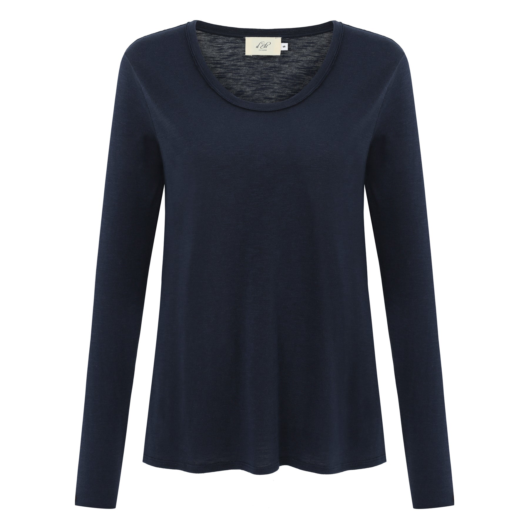 Esterella V Neck T-Shirt L/S Single Jersey TEST