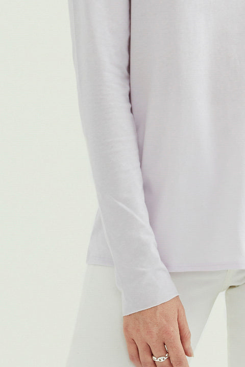 Esterella V Neck T-Shirt L/S Single Jersey TEST